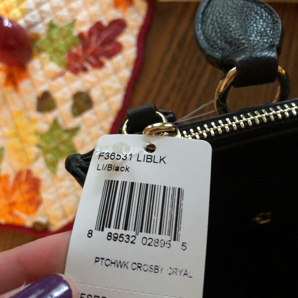 Coach Crosby Carryall Patchwork Leather Satchel - Picture 6 of 8